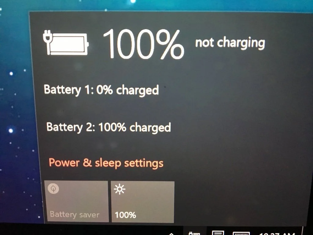 دلایل شارژ نشدن باتری لپ تاپ Surface